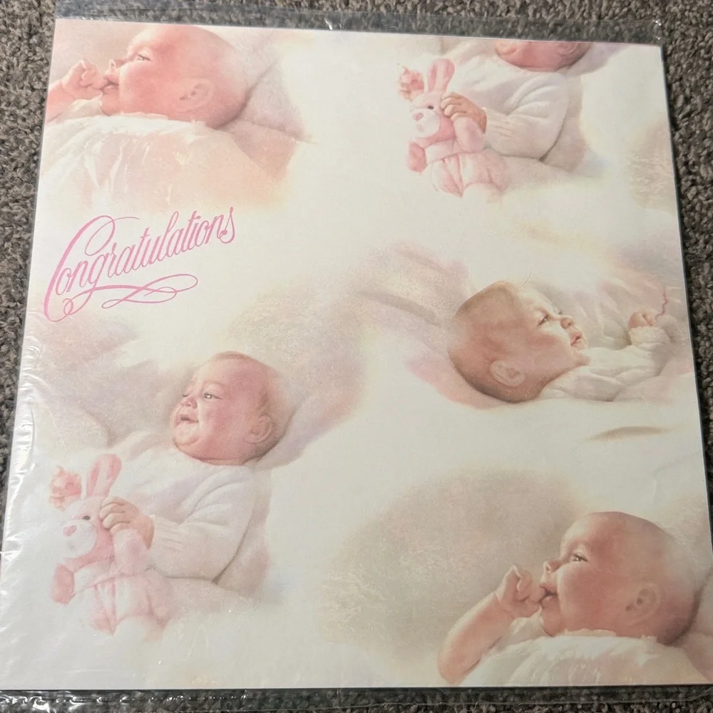 5/$25 VINTAGE Baby Shower Wrapping Paper